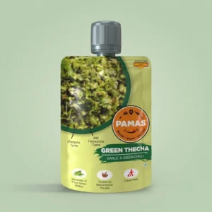 Green Thecha | Garlic & Green Chilli Thecha