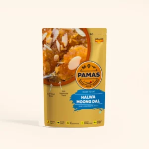 Instant Moong Dal Halwa Premix | Ready to Eat Indian Dessert