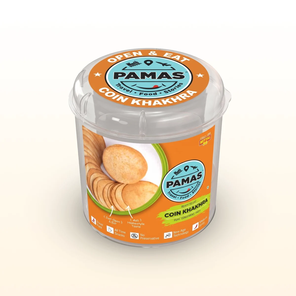 Coin Khakhra | Ready to Eat Flavoured Khakhra Snack