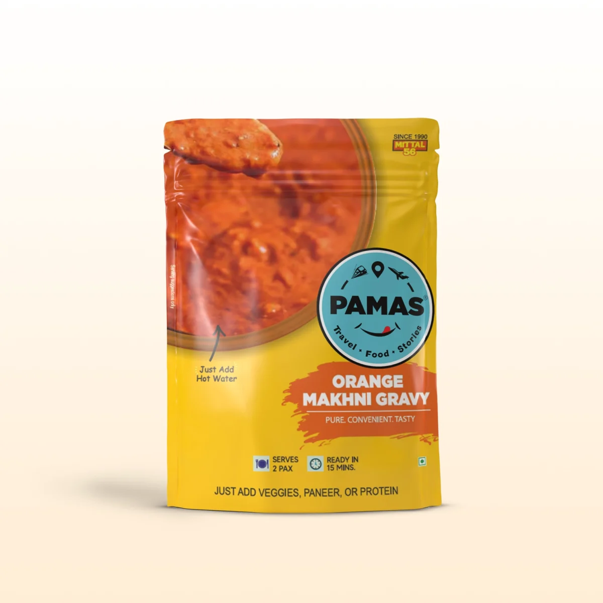 Ready to Eat Orange Makhani Gravy
