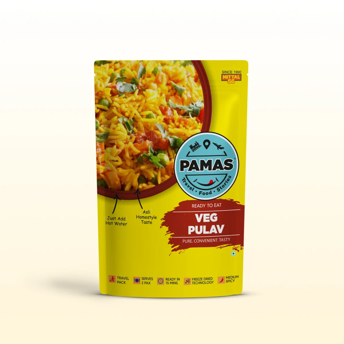 Ready to Eat Veg Pulao | Instant Veg Pulao Mix