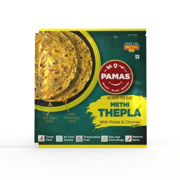 Ready to eat methi thepla