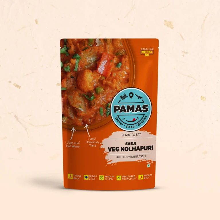 Ready to Eat Veg Kolhapuri Sabji spicy curry